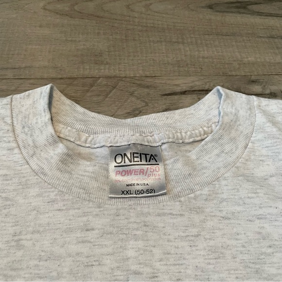 Vintage 90s Single Stitch "Old Age Aint Is Better" Graphic T-shirt Size 2XL - Picture 2 of 4